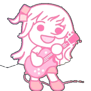 hitori goto a.k.a. bocchi from bocchi the rock! dancing while playing her guitar